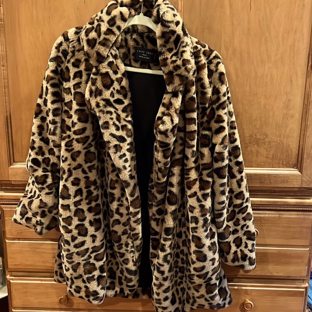 Cheetah Furry Jacket